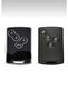 Clio4 Fluence Key Case Cover Only Compatible with Keyless Go Black Silver