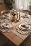 Supla, Ruffled American Serving Platter, 4 Pieces, Easy to Clean, Stain-Resistant, Washable Presentation Serving Dish. - 3