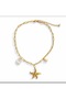 Star and Shell Figured Design Necklace - 2