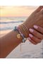 Colorful Knitted Fabric Charm Bracelet - 2