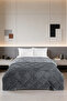 Wellsoft Reversible Duvet Single Anthracite