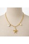 Star and Shell Figured Design Necklace - 3