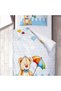 Children's Room Cotton Lu Duvet Cover Set Bed Sheet Sız Ayıcık No.00037 - 3