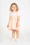 Girl's Short-Sleeved Baby Collar Butterfly Motif Salopet Summer Holiday Dress (Ages 2 - 3 - 4 - 5) - 2