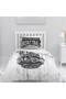Children's Room Cotton Lu Duvet Cover Set Bed Sheet Sız Uzay No.55053