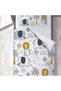 Children's Room Cotton Lu Duvet Cover Set Bed Sheet Sız Orman Hayvanları No.01447 - 3