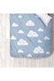 Children's Room Cotton Lu Duvet Cover Set Bed Sheet Sız Bulutlar No.00019 - 6