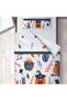 Children's Room Cotton Lu Duvet Cover Set Bed Sheet Sız Cadı Ve Halloween - 3