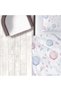Children's Room Cotton Lu Duvet Cover Set Bed Sheet Sız Balloons and Hearts - 4