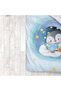 Children's Room Cotton Lu Duvet Cover Set Bed Sheet Sız Penguin No.01359 - 7
