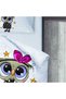 Children's Room Cotton Lu Duvet Cover Set Bed Sheet Sız Sevimli Baykuş No.00199 - 5