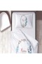 Children's Room Cotton Lu Duvet Cover Set Bed Sheet Sız Deniz Kızı Kedi, Marine Çel - 2