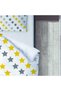 Children's Room Cotton Lu Duvet Cover Set Bed Sheet Sız Yıldız No.00126 - 5