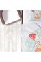 Children's Room Cotton Lu Duvet Cover Set Bed Sheet Sız Sevimli Tavşan - 4
