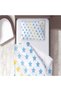 Children's Room Cotton Lu Duvet Cover Set Bed Sheet Sız Yıldızlar No.00124 - 2
