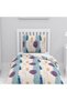 Children's Room Cotton Lu Duvet Cover Set Bed Sheet Sız Soyut Fırça Darbeleri - 3