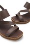 Nashira Cara Women's Heeled Sandals 0012341 Brown - 2