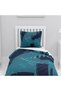 Children's Room Cotton Lu Duvet Cover Set Bed Sheet Sız Abstract City Landscape - 3