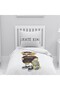 Children's Room Cotton Lu Duvet Cover Set Bed Sheet Sız Kaykaycı Bear - 3
