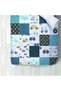 Children's Room Cotton Lu Duvet Cover Set Bed Sheet Sız Taşıtlar - 6