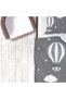 Children's Room Cotton Lu Duvet Cover Set Bed Sheet Sız Hot Air Balloons - 4