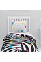 Children's Room Cotton Lu Duvet Cover Set Bed Sheet Sız Zebra No.55140 - 3