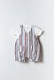 6-36 Months Licensed Us Polo Assn Baby Boy Salopet Set-Ecru - 2