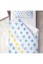 Children's Room Cotton Lu Duvet Cover Set Bed Sheet Sız Yıldızlar No.00124 - 3