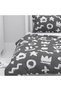 Children's Room Cotton Lu Duvet Cover Set Bed Sheet Sız Soyut Shapes No.55081 - 7