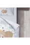 Children's Room Cotton Lu Duvet Cover Set Bed Sheet Sız Sleeping Bear - 5