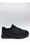 Genuine De Leather Leather Lace-Up Light Sole Black Color Daily Comfortable Summer Men's Shoes