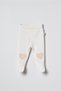 100% Cotton Organic Cotton Piece Baby Bottom Set with Booties – Baby Girl, Newborn Booties and Pants - 2