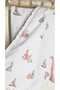 New Model Rabbit Patterned Muslin and Plush Fabric Baby Girl Blanket Si - 5