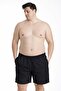 Men's Large Oversize Swim Shorts Elastic Waist Zipper Pocket Pocketed L-7Xl