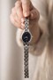 Silver Women's Wristwatch with Navy Blue Dial – Minimal Special Design Steel Luxury Analog Women's Watch - 2