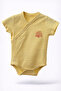 100% Cotton Patterned Baby Girl Bodysuit