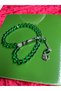 Handcrafted Natural Oltu Stone Sphere Cut 9/10 mm Green Prayer Beads - 2