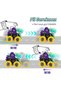 Dragon-Themed Monster Car Set - 360-Degree Tumbling Inertial Motorized Monster Truck Toy - 6