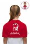 School Event Accessory for April 23Rd and Special Occasions Atatürk B Printed Scarf Red - 4