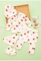 Baby Hospital Release 5-Piece Soft 100% Organic Cotton Newborn Bodysuit Set - 2