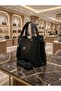 Wicker Patterned Shoulder and Arm Bags with Bag Multi-Compartments and Lined Adjustable Long Straps - 4