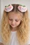 Plush Figured Girl's Hair Clip with Figure - 2