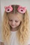 Plush Figured Girl's Hair Clip with Figure - 2
