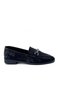 (Park Moda) Buckle Detail Daily Women's Loafers Shoes Black - 3