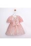 Dream Party Sequined Girls' Dress with Bow on the Back - 2