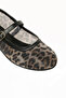 26S-013 6Fx Leopard Women Ballet Flats - 7