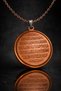 Ayetel Kürsi Protection Prayer Copper Medallion Necklace – Protection Prayer for Men and Women