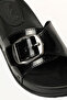 409018.Z6Fx Black Women House Slippers - 7