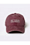 ''Eat Turkish Kiss French'' Embroidered Washed Cap