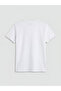 Esvab • Modern & Distinctive Zero Roba Collar Ataturk Printed Girls' T-Shirt - 4